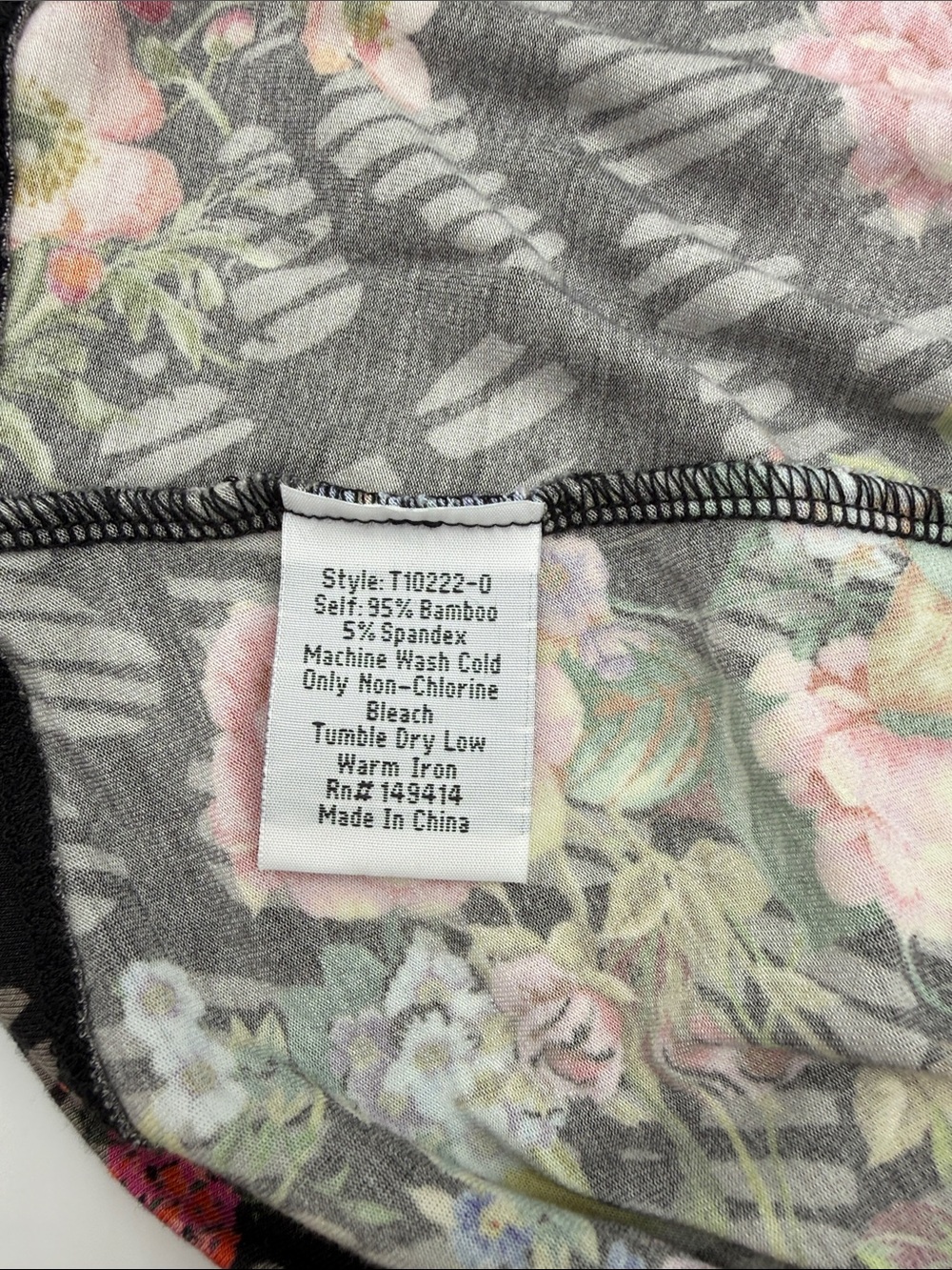 Johnny Was The Janie Favorite Long Sleeve Tee Size M - Picture 7 of 7